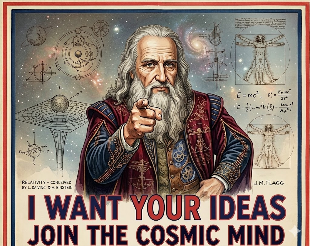 I Want Your Ideas — Join the Cosmic Mind
